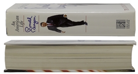 Ronald Reagan Signed Copy of His Autobiography ''An American Life'' -- From the Ronald Reagan Presidential Library